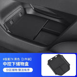 For ZEEKR 7X Car Armrest Storage Box Interior Modification Center Console Storage Box