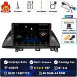 9-Inch QLED Android 15 Multimedia Player for Honda Odyssey