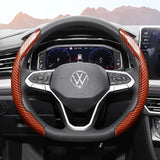 Carbon Fiber Wheel Cover Snap-On for VW Golf Tiguan