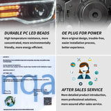 Vland Head lights W/ Anim. for Jeep Grand Cherokee 2011