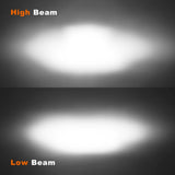 Motorcycle Led Headlight for Harley Touring Road Glide FLTR 2015-2023 High/low Beam Amber DRL 12v Led Light Headlamp Accessor