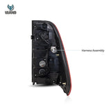 LED Tail Lights Smoked for Toyota Hilux 2015-2022 LED Ambient Light Vland