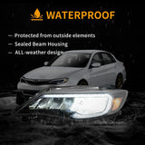 Headlights LED Reflective for Subaru Impreza 08-14 Car Interior Accessory Vland