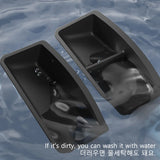 Under Seat Storage Box Fits Tesla Model Y L 6 Seater 2026 Front Seat Organizer Tray Waterproof TPE Hidden Bin Accessories Und