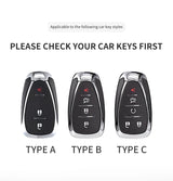 Leather Car Key Case Cover Car Interior Accessory OEM