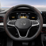 Segmented Leather Wheel Cover for VW Golf 7