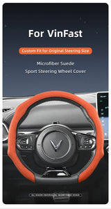 Premium Suede Snap-On Cover for VinFast Models Car Interior Accessory Hocasen