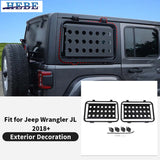 Rear Window Rack for Jeep Wrangler JL 4-Door 18+ Car Interior Accessory HEBE