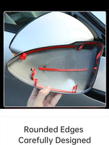 For Xpeng G6 2023 2024 Carbon Fibre Rearview Mirror Decorative Strip