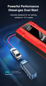 600A Compact Jump Starter for Up to 3.0L Gas Vehicles