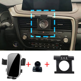 Smart Wireless Charging Phone Mount for Lexus RX 2016–2022