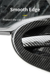 Carbon Fiber Door Handle Cover Smart 451 Fortwo