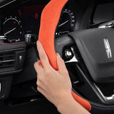 Lincoln Premium Suede Snap-On Wheel Cover Car Interior Accessory Hocasen