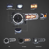 LED Projector Headlights for FJ Cruiser Car Interior Accessory vland