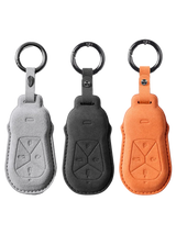 Suede Car Key Case Cover for Xpeng G6 P7i G9 P5