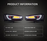 LED Headlights with Dual Beam Projector for Lancer Evo X Car Interior Accessory Vland