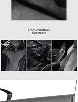 For Honda Accord 10th Gen Facelift & INSPIRE Made of Alcantara Car Interior Door Panels Armrest Cover Protective Trim Accesso