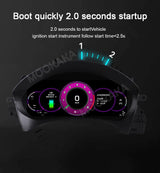 Digital LCD Instrument Cluster for Porsche Macan 2014–2025