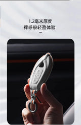 For Lamborghini Urus Huracan Aventador Car Key Cover Luxury Italy Suede Car Key Protection Shell Car Key Cover OEM