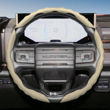GMC Wave-Shaped Segmented Leather Steering Cover