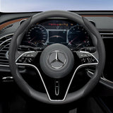 Segmented Leather Wheel Cover for Mercedes-Benz