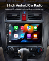 9 Inch 2Din Android Head Unit GPS WiFi Universal Android Head Unit AKAMATE
