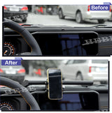 Rotatable Center Console Phone Stand for Jeep JL 2024 Car Interior Accessory HEBE