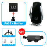 Wireless Charging Mobile Phone Holder for Lada X-Cross 5 Car Phone Holder OEM Charging G Silver