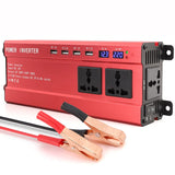12V/24V DC To AC 220V Power Inverter Car Inverter Voltage Converter 2000W/3000W with USB Car Charger for Auto Home