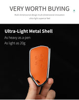 Leather Car Key Case Cover for Volkswagen Golf 8 MK8