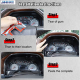 Dashboard Trim Panel for Chevrolet Silverado 2014-2017 Car Interior Accessory HEBE