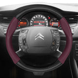 Citroen Breathable Carbon Fiber Leather Cover