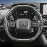 Durable Carbon Fiber Steering Cover for Citroen C4 X