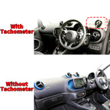 Premium Leather Dashboard Cover Mat for Smart Fortwo 2014–2025 Dashboard Mat CATUSIKI