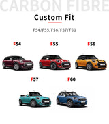 Carbon Fiber Speedometer Trim for Mini Cooper F54-F60 Car Interior Accessory OEM