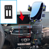 Smart Wireless Charging Phone Mount for Mercedes C-Class W204 Car Phone Holder CATUSIKI