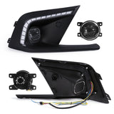 Fog Lights DRL Bumper Cover for Honda Civic 2021-2024 LED Ambient Light MAGIC COLORM