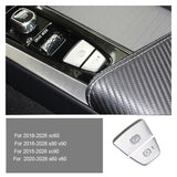 Center Console Start Button Sticker for Volvo XC40 Car Interior Accessory LINGLUYANG 6090 3