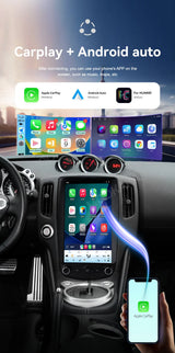 13.8" Android 13 Navigation System for Nissan 370Z 2009-2021