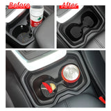 Toyota RAV4 2019 - 2022 Anti-Slip Shock-Absorbing Cup Holder Central Console Armrest Storage Box TPE Accessories Car Interior