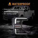Black LED Projector Headlights for Ford Super Duty