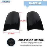 Tail Light Cover Black ABS For Dodge RAM 1500 2009-2017 Car Interior Accessory HEBE