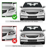 LED Projector Headlights for Honda Accord 2008-2012 LED Ambient Light VLAND