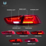 Vland Sequential LED Tail Lights for Mitsubishi 08-17 Car Interior Accessory Vland