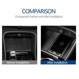 Fast Wireless Charger for Volvo XC40 C40 Interior Car Interior Accessory LINGLUYANG