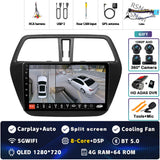 Android 15 Multimedia Stereo with GPS for Suzuki SX4 S-Cross