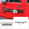 Door Ladder Storage Rack for Jeep Wrangler JK/JL