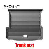 For Xpeng XiaoPeng G9 2022 2023 2024 2025 Car Rear Trunk Cargo TPE Trunk Mat Floor Tray Rear Seat Backrest Pad Auto Accessori