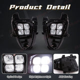4 Eyes LED DRL Fog Lamp for Kia Sorento Prime 2019 Car Interior Accessory MAGIC COLORM