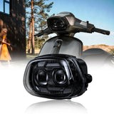 Vespa LED Headlight for Sprint 150 LED Headlight ANGLELITE